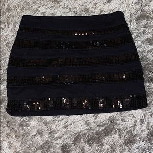 Sequin Mini Skirt